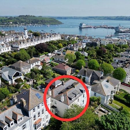 Pendennis - Bright Victorian Flat, Sea Views & Close To Beach Falmouth Ngoại thất bức ảnh